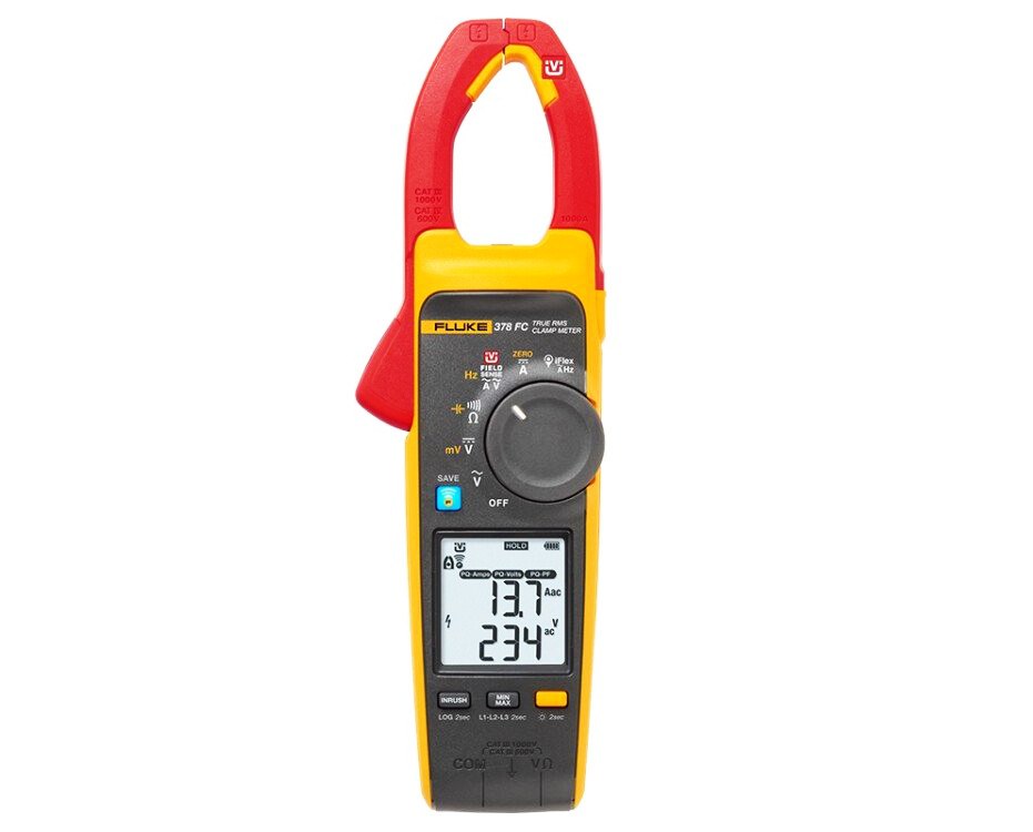 Fluke 378FC諧波與能效篩查鉗表